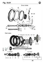 gebrauchte Original Hinterradachse für Ural TWD,...